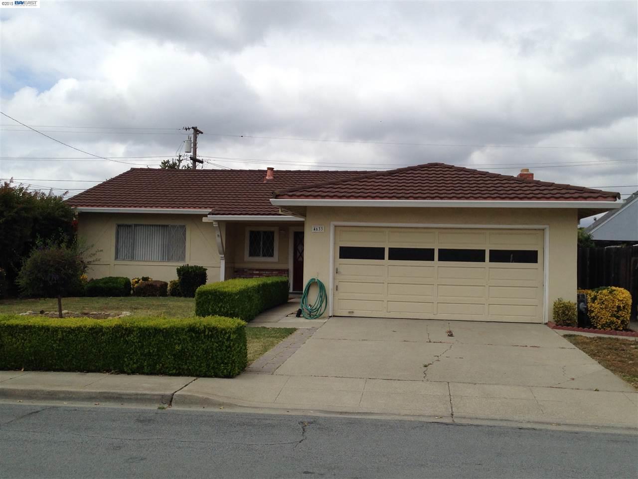 4633 Hedgewick Ave Fremont, CA 94538