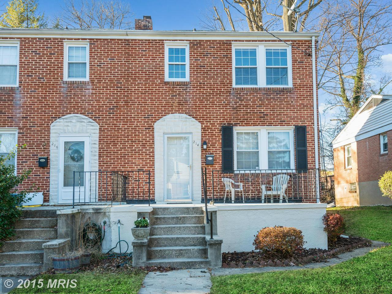 214 Mount De Sales Rd Baltimore, MD 21229